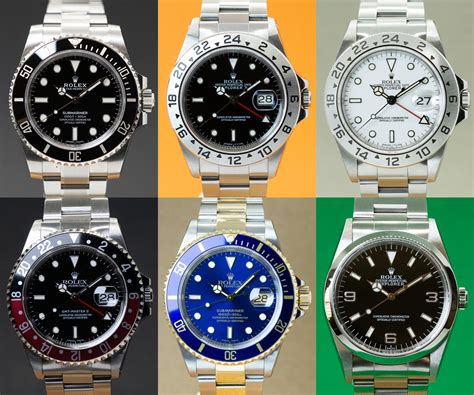 Wts Rolex Sport Professional Models Excellent Condition Examples