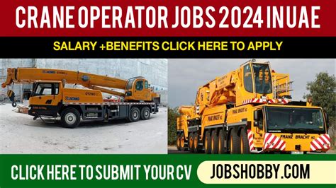 Crane Operator Jobs 2024 in UAE