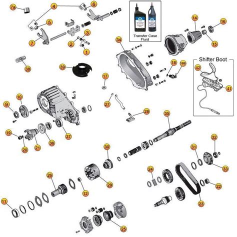 Jeep Cherokee Transfer Case Diagram Trac Ptu Chrysler Selec