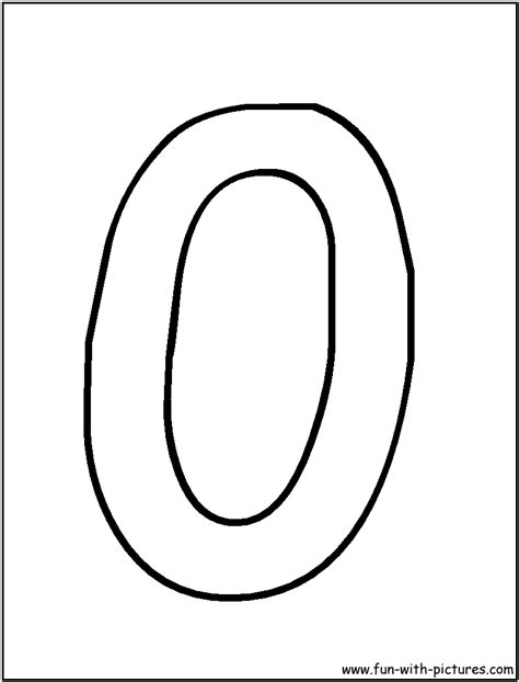 Bubble Letter O Coloring Pages