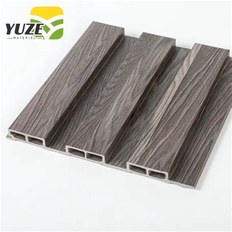 New Waterproof Interior Wood Plastic Composite Cladding Fluted Wpc Wall