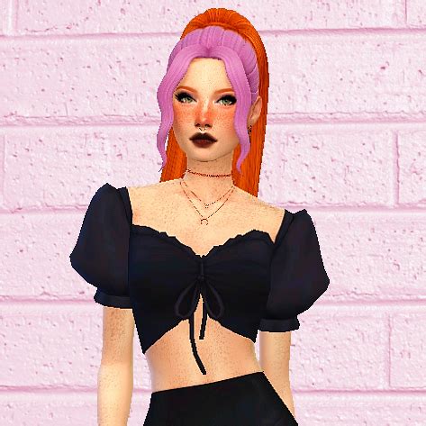 Eloise Top The Sims 4 Create A Sim CurseForge