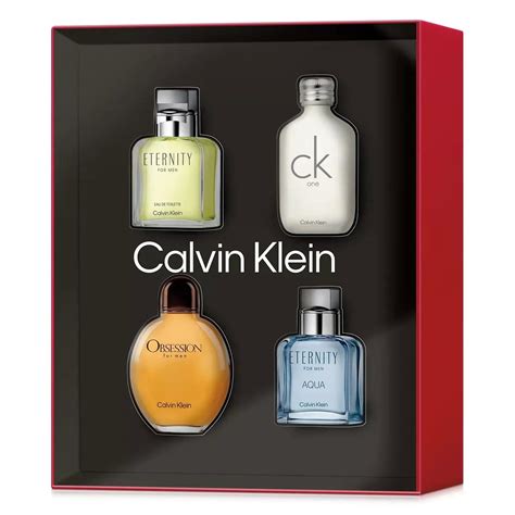 Calvin Klein Mens Cologne 4-Piece Gift Set Deals