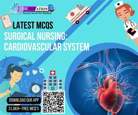 Surgical Nursing Cardiovascular System Nursing Gk Mcq Mcqs Multiple