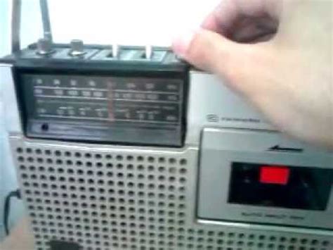 Rádio CCE mod CR 259 Rádio Gravador 1980 81 YouTube