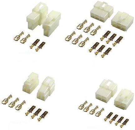 6 3mm 2 3 4 6 Pin Way Electrical Automotive Wire Connector Kits 3 6mm