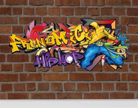 Second Life Marketplace Graffiti 4 Wall Decal