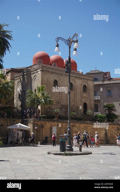 San Cataldo Church In Palermo Sicily Stock Photo Alamy