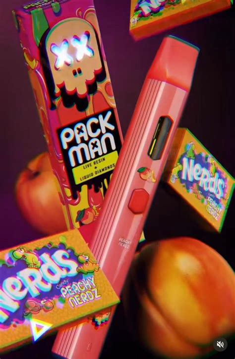 Buy Pack Man Peachy Nerdz Packman 2g Disposable