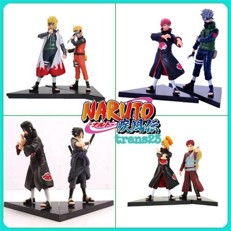 Jual Naruto Itachi Sasuke Gaara Kakashi Isi Action Figure Pajangan