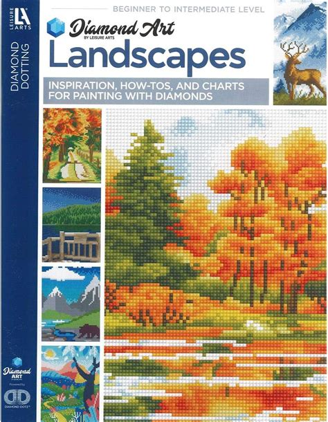 Diamond Dotz Freestyle Diamond Dotting Charts And Idea Books ~ Nature Cross Stitch Kits And How To