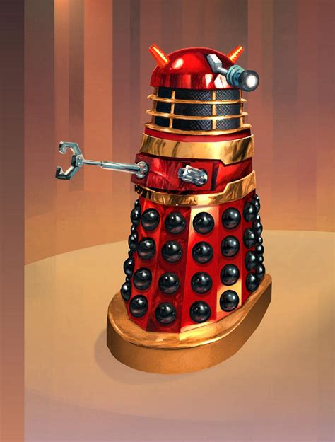 Red Dalek Mark 1 by Harnois75 on DeviantArt