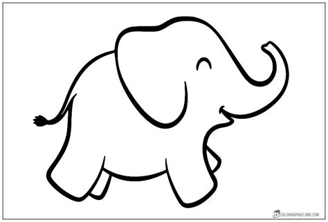 🐘🐘colorear Elefante Online 🐘🐘 Cientos De Imágenes De Elefantes Para Colorear Online E Imprim