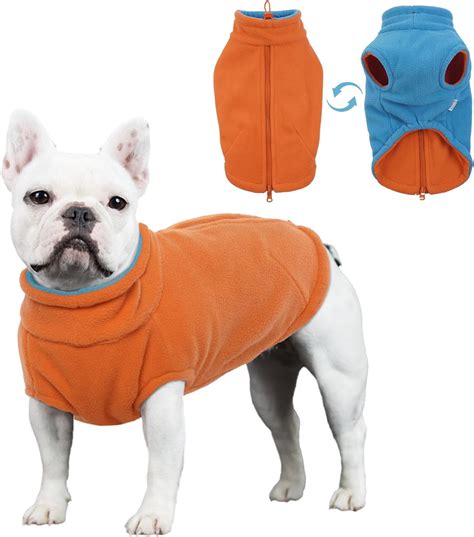 Katzinst Hundepullover Hundepullover Fleece Hundemantel Fleece