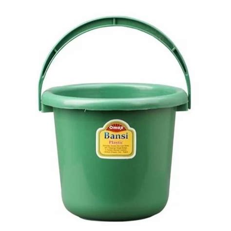 Violet L Plastic Bucket For Home With Handle At Rs In Shapar