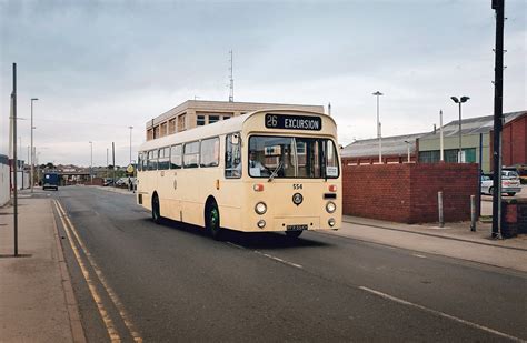 Aec Swift Leaving Rigby Road Depot Blackpool In Colour Flickr