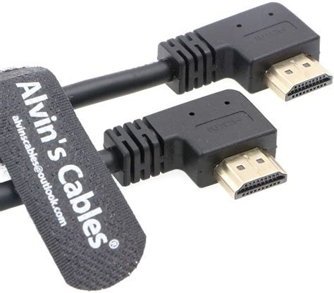 Right Angle Hdmi 30cm Z Cam E2 L Shape 4k 60p Hdmi Cable For Atomos