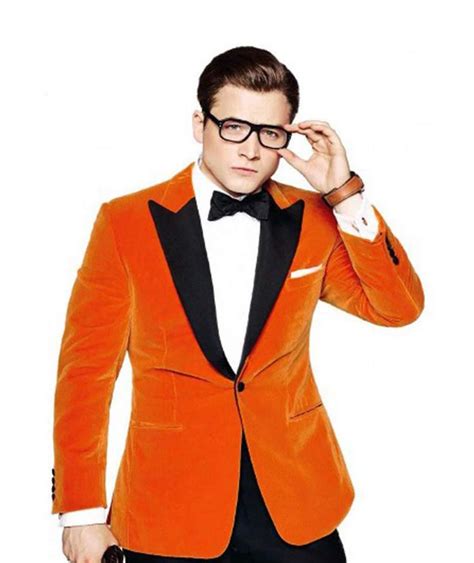 Kingsman The Golden Circle Eggsy Suit | Celebs Outfits