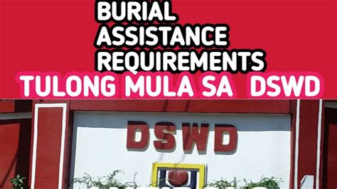 Paano Ba Humingi Ng Tulong Para Sa Burial Assistance Sa Dswd Dswd