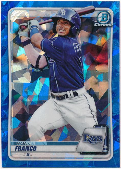 Yahoo オークション Wander Franco MLB 2020 Bowman Chrome Sapphire