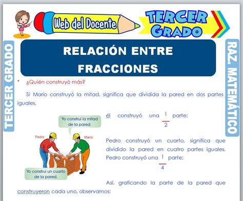 Secuencia Didactica De Fracciones Para Tercer Grado De Primaria