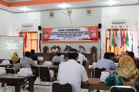 Kpu Tuban Bahas Persiapan Pemungutan Dan Penghitungan Suara Pilkada