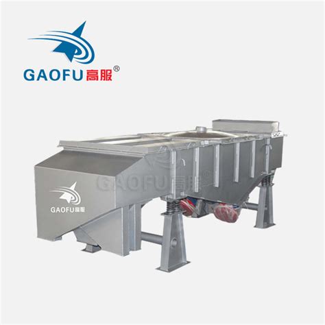 Gaofu Customized Grains Linear Vibrating Sieve Food Powder Vibration