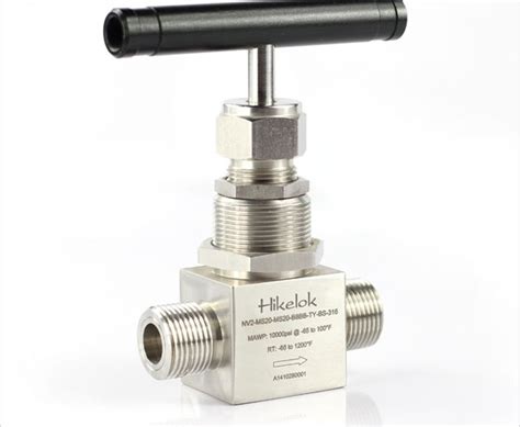 Hikelok Psi High Pressure Union Bonnet Stainless Steel Needle