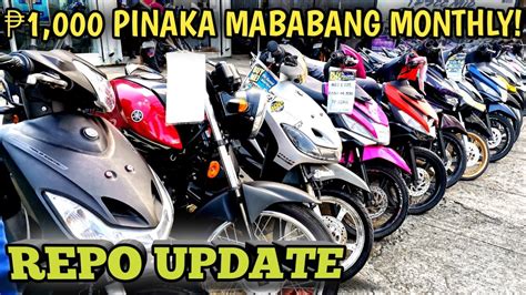 Repo Motorcycle K Pinaka Mababang Monthly Yamaha Ytx K Pa