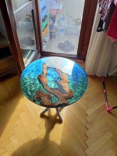 Fantastic Epoxy Resin Round Table Design Epoxy Resin Art