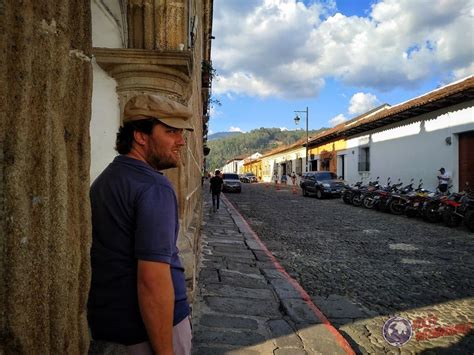 Calles Adoquines De Antigua Guatemala Viaje Interminable