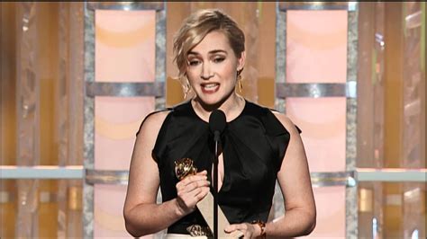 Kate Winslet Wins Best Actress Mini Series Golden Globes 2012 YouTube