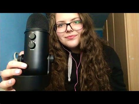 Asmr New Mic Test Random Triggers Whispering Tapping Long Nails