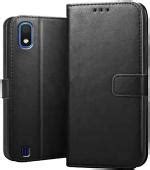 Buy Clickaway Leather Finish Flip Cover For Samsung Galaxy A Inside