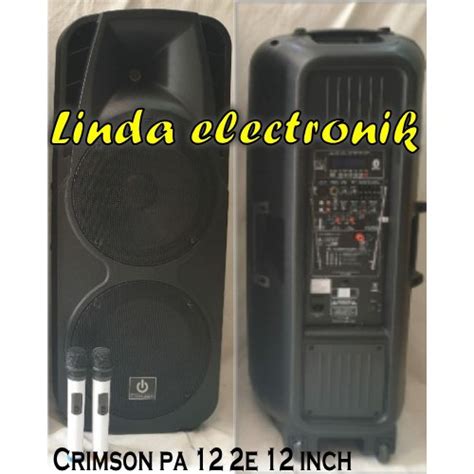 Jual Speaker Wireless Portable Meeting Crimson Pa E Double Speaker