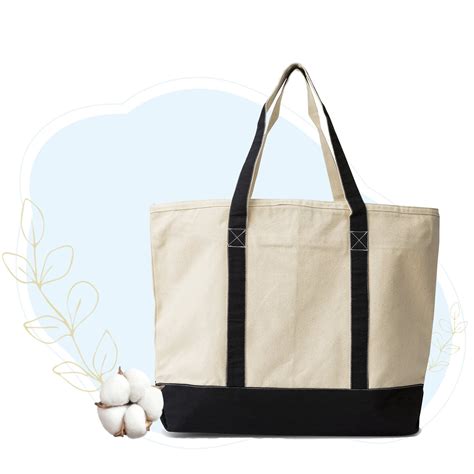 White Canvas Tote Bag