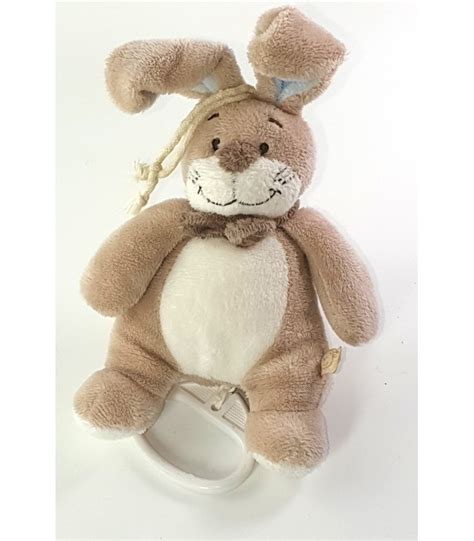 Noukies Doudou Peluche Musicale Lapin Oscar Cm Chez Vous Des Demain