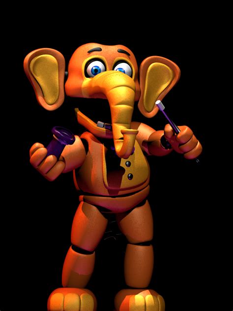 Fnaf Blender Orville Elephant Render By Ifazbear14i On Deviantart