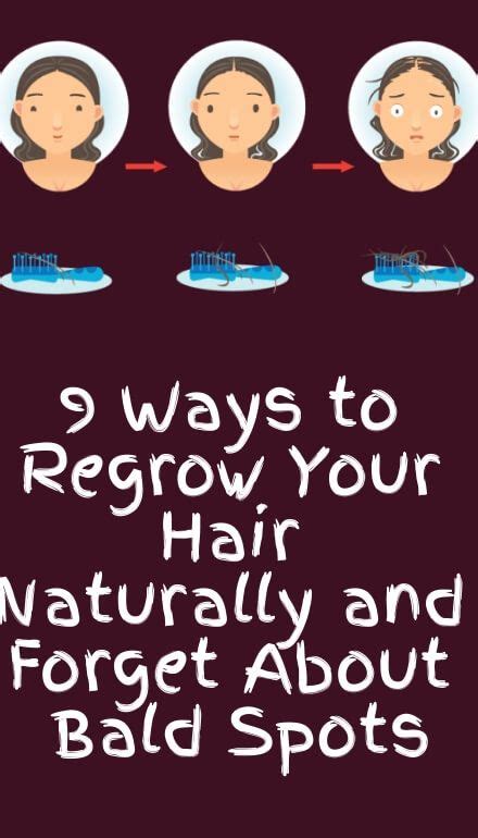 9 Ways To Regrow Your Hair Naturally And Forget About Bald Spots