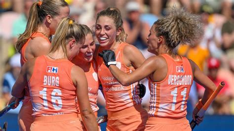 Hockeysters Winnen Ook Tweede Groepsduel Ek En Zijn Zeker Van Halve Finales