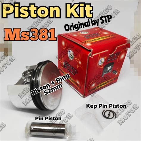 Jual MS381 381 Piston Seher Kit Mesin Chainsaw Senso Stihl 2tak STP