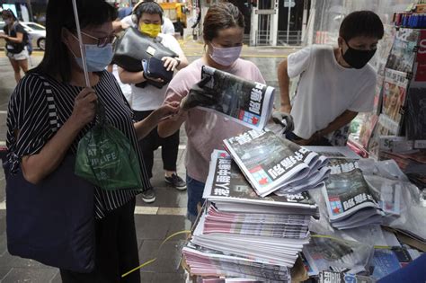 香港23條立法後 保留蘋果日報舊報紙恐違法 國際 自由時報電子報