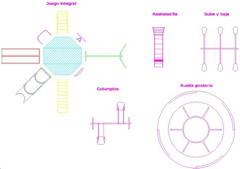 Juegos Infantiles En Autocad Descargar Cad Gratis Kb Bibliocad