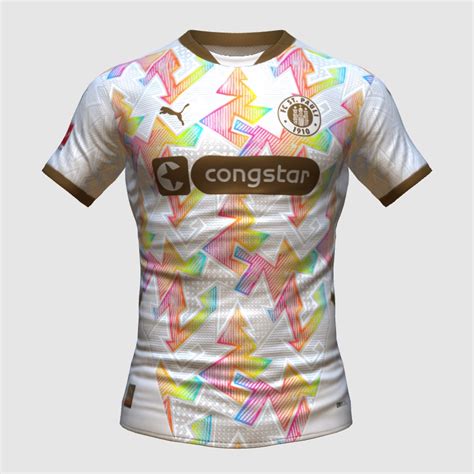 St Pauli Third Kit Concept FIFA Kit Creator Showcase