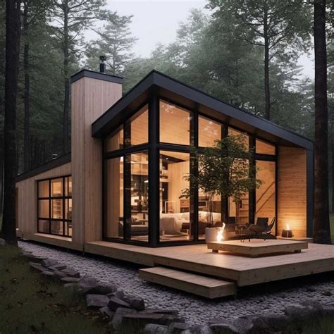 15 Minimalist Wooden House Designs For Small And Simple Living • 333