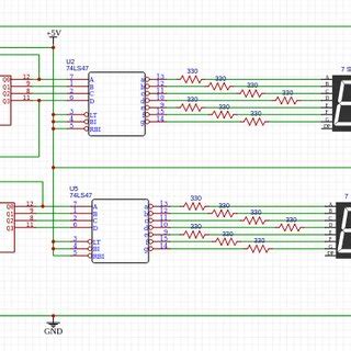 Circuit Diagram Using The Ls Decade Counters Source Self