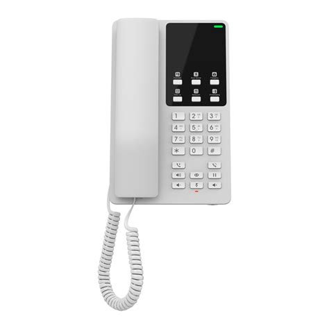 Grandstream Ghp W Desktop Hotel Sip Ip Phone W Built In Wifi White