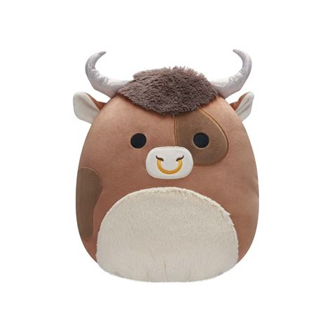 Kelly Toy Squishmallows 305 Εκ Shep Ο Καφέ Ταύρος Με Τις Βούλες 28822