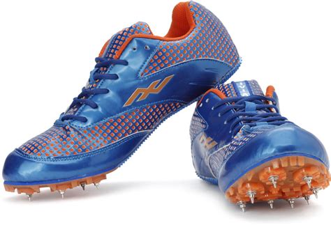nivia sky light running spikes buy orange blue color nivia sky light