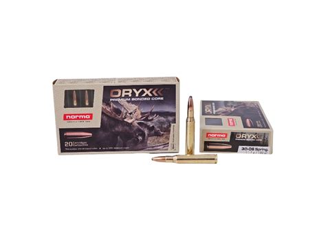 Norma Oryx Springfield Ammo Bonded Soft Point Ct